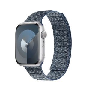 Crong Melange – Magnetic apyrankė skirta Apple Watch 44/45/46/49 mm blue mélange - Image 3