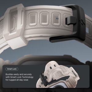 Spigen Rugged Armor ”Pro” V2 Apple Watch 10 / 11 (46 mm) Dune Beige - Image 14