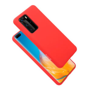 Crong Color Cover - Flexible dėklas skirtas Huawei P40 Pro Red - Image 6