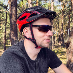 Rockbros 10003 Polarized Cycling Glasses - Black - Image 7