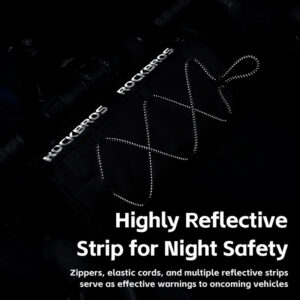 Rockbros 30110030001 handlebar bag - black - Image 4