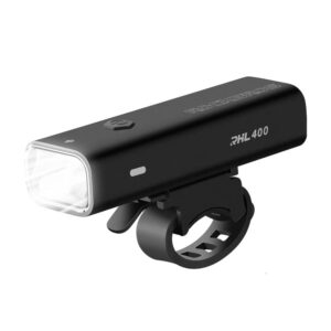 Rockbros 24310006001 Front Bike Light 400 lm + Micro USB Cable - USB-A - Black