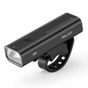 Rockbros 24710012001 front bicycle light 800 lm + USB-C - USB-A cable - black - Image 2