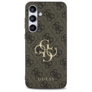 Guess 4G Big Metal Logo - dėklas skirtas Samsung Galaxy S24 FE brown - Image 3