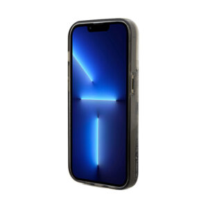 Karl Lagerfeld Liquid Glitter Choupette - dėklas skirtas Apple iPhone 14 Pro Max Transparent - Image 5