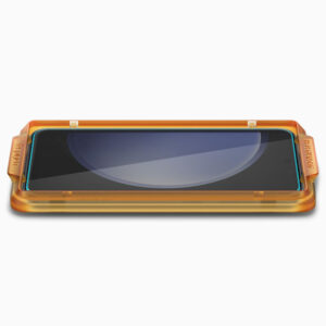 Spigen Alm Glas.TR 2-Pack - Apsauginis stiklas skirtas Samsung Galaxy S23 FE (Clear) - Image 3