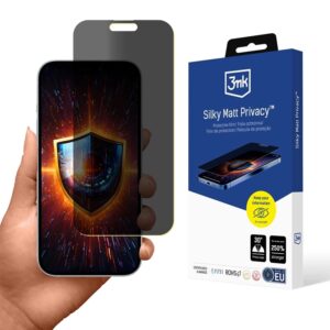 3mk Silky Matt Privacy - Matte Privacy plkėvelė skirtas Apple iPhone 17