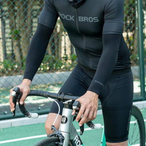 Rockbros XT9002BK cycling arm warmers - black (2 pcs.) - Image 2