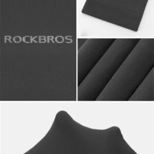 Rockbros XT9002BK cycling arm warmers - black (2 pcs.) - Image 7