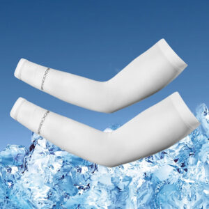 Rockbros XT9002W cycling sleeves - white (2 pcs.) - Image 2
