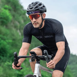 Rockbros 18230005001 cycling cap with peak - black - Image 3