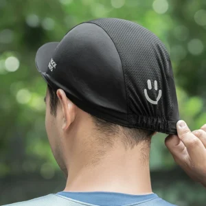 Rockbros 18230005001 cycling cap with peak - black - Image 5