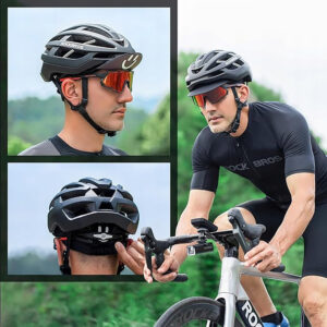 Rockbros 18230005001 cycling cap with peak - black - Image 6