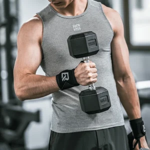 Rockbros 0431001 sports wristband - black (2 pcs.) - Image 8