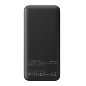 Powerbank Joyroom JR-PBF16 20000mAh USB-C USB-A 22.5W - juodos spalvos - Image 2