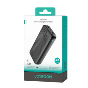 Powerbank Joyroom JR-PBF16 20000mAh USB-C USB-A 22.5W - juodos spalvos - Image 7