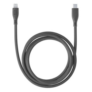 Cellularline Soft Cable - USB-C to Lightning cable MFi certified 1.2 m black - Image 4