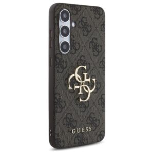 Guess 4G Big Metal Logo - dėklas skirtas Samsung Galaxy S24 FE brown - Image 4