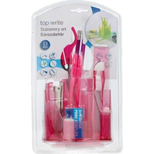 Topwrite - Desk Holder 13 elements (Pink) - Image 1