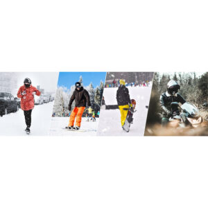 Rockbros LF7345BK sports balaclava insulated - black - Image 4