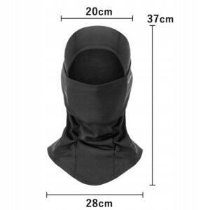 Rockbros LF7345BK sports balaclava insulated - black - Image 9