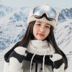 Qunature Pink Children's skiing goggles (medium/large children's version) - Image 7