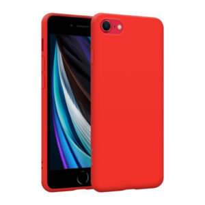Crong Color Cover - Flexible dėklas skirtas Apple iPhone 8/7 Red - Image 1