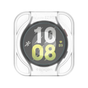 Spigen GLAS.TR EZ FIT 2-Pack - Tempered glass for Samsung Galaxy Watch 6 44 mm (2 pcs) - Image 5