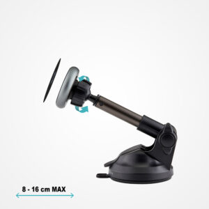 SBS TESUPMAGEXT Telescopic Smartphone Holder Compatible with MagSafe - juodos spalvos - Image 4