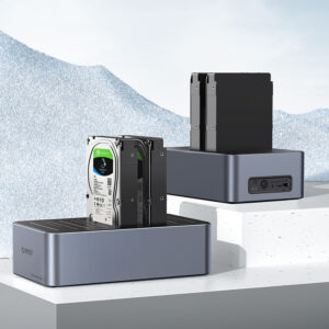 Orico 6656C3-C 5-Bay Docking Station with Offline Clone Function 2.5"/3.5" SATA HDD/SSD - Gray - Image 6