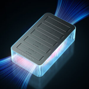 Orico 6656C3-C 5-Bay Docking Station with Offline Clone Function 2.5"/3.5" SATA HDD/SSD - Gray - Image 8