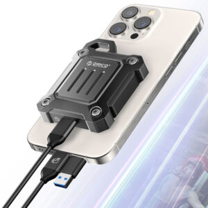 Orico XAM2 M.2 2230 USB-C 3.2 Tactical Reinforced Disk Bay - juodos spalvos - Image 6