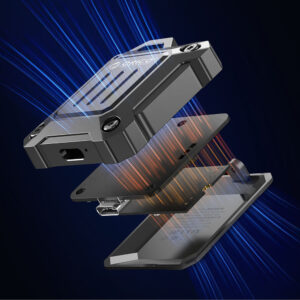 Orico XAM2 M.2 2230 USB-C 3.2 Tactical Reinforced Disk Bay - juodos spalvos - Image 7