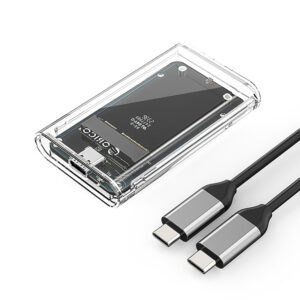 Orico TC10-MS MSATA USB-C 3.2 5Gb/s Disk Cartridge - Transparent - Image 2
