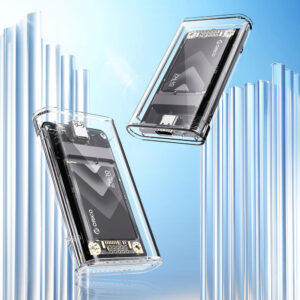 Orico TC10-MS MSATA USB-C 3.2 5Gb/s Disk Cartridge - Transparent - Image 3