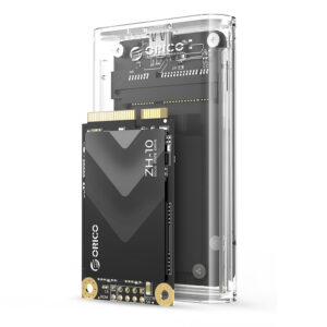 Orico TC10-MS MSATA USB-C 3.2 5Gb/s Disk Cartridge - Transparent - Image 7