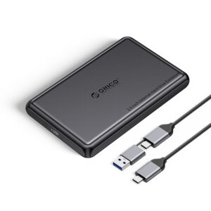 Orico DDL25-C3 2.5" HDD/SSD USB-C 5Gb/s Disk Drive - juodos spalvos