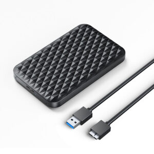 Orico 2520U3-V1 2.5" HDD/SSD USB Micro-B 5Gb/s Disk Drive - juodos spalvos