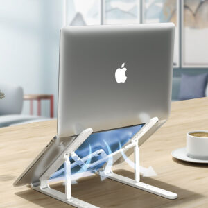 Orico PFB-A24 Foldable Laptop Stand - juodos spalvos - Image 4