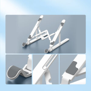 Orico PFB-A24 Foldable Laptop Stand - juodos spalvos - Image 6