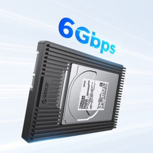 Orico D2SS-6G Drive Adapter 2.5" to 3.5" Converter - juodos spalvos - Image 7