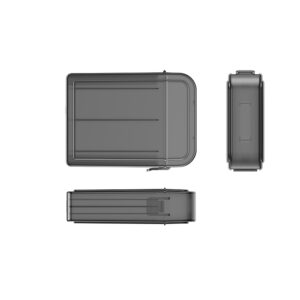 Orico PPH-25 protective case 2.5" disk box - semi-transparent, pilkos spalvos - Image 2