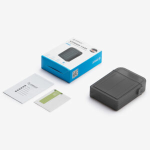 Orico PPH-25 protective case 2.5" disk box - semi-transparent, pilkos spalvos - Image 3