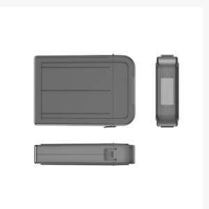 Orico PPH-35 protective case 3.5" disk box - semi-transparent, pilkos spalvos - Image 3