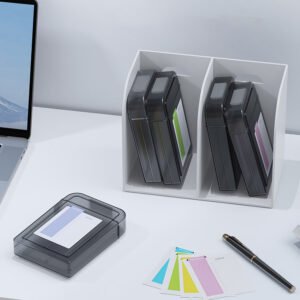 Orico PPH-35 protective case 3.5" disk box - semi-transparent, pilkos spalvos - Image 6