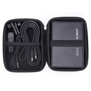 Orico PHD-25 protective case for a 2.5" portable drive - juodos spalvos - Image 6