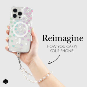 Kate Spade New York Universal Phone Charm Wristlet - Universal Phone Lanyard (Rock Candy) - Image 5