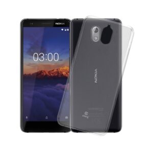 Crong Crystal Slim Cover - Protective dėklas skirtas Nokia 3.1 clear - Image 1