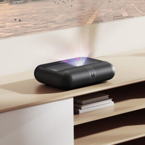 Yaber K300s Multimedia lazerinis RGB FullHD 1080p Projektorius su JBL kolonėlėmis - juodos spalvos - Image 2