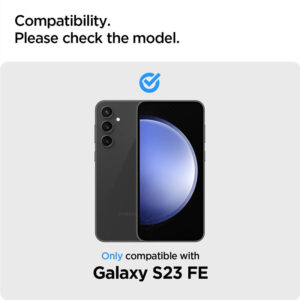 Spigen Alm Glas.TR 2-Pack - Apsauginis stiklas skirtas Samsung Galaxy S23 FE (Clear) - Image 6